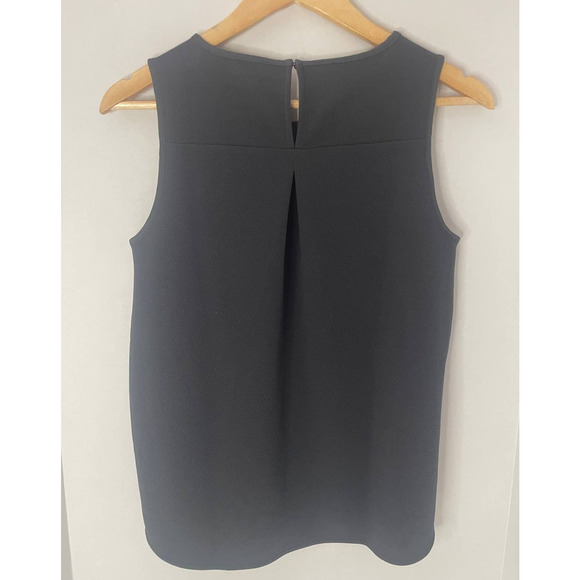 LOFT Mixed Texture Sleeveless Top Women's Small Petite NWT - Picture 6 of 9